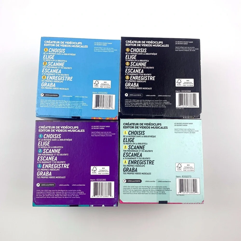 Lego Vidiyo 43102 43105 43106‎ 43107 Candy Mermaid Party Llama DJ Unicorn HipHop